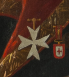 Detalle: Cruz de la Orden de Malta